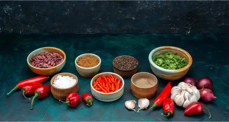 چاشنی غذا