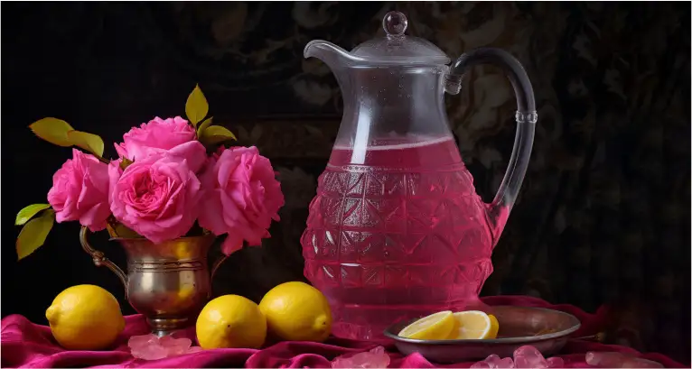 شربت گل محمدی01